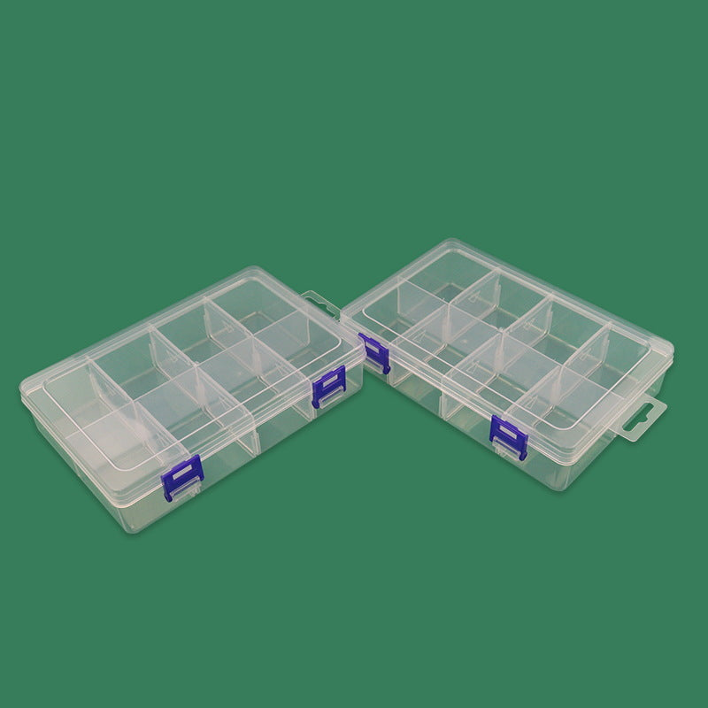 Multi-Compartment Craft Supply Storage Box mit sicheren Riegeln Karnz
