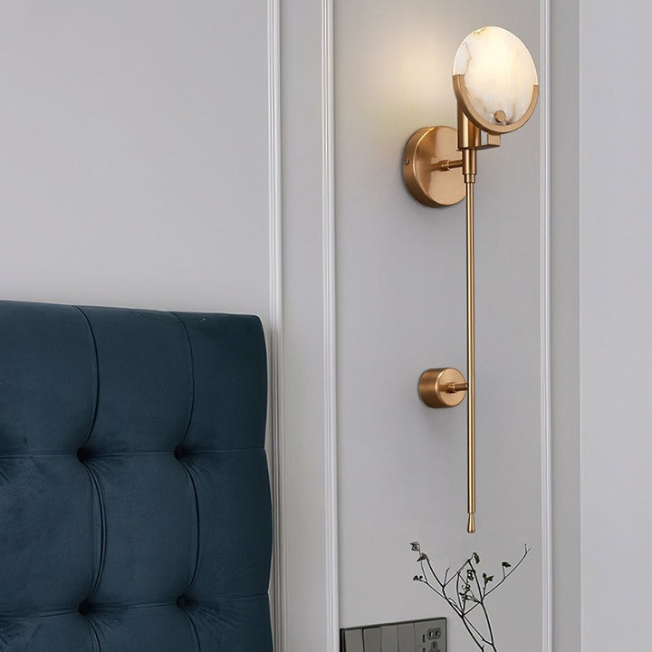 Verstellbare handwerkliche Wandlampe