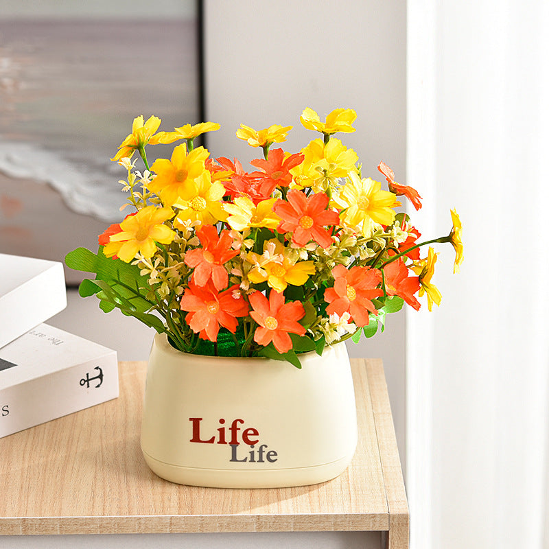 Lebensechter Blumen-Tischmittelstück-Arrangements