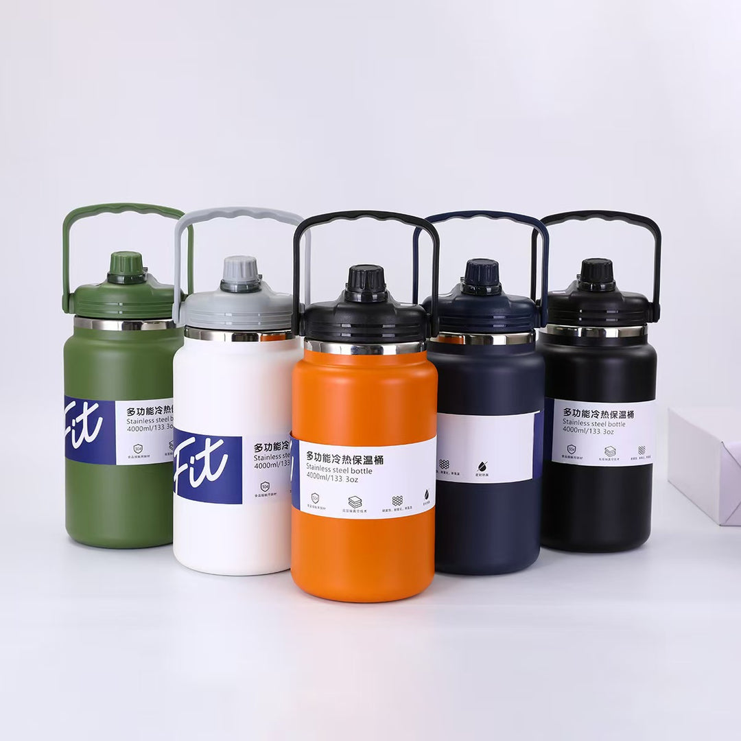 Unisex Edelstahl Trinkflasche Karnz