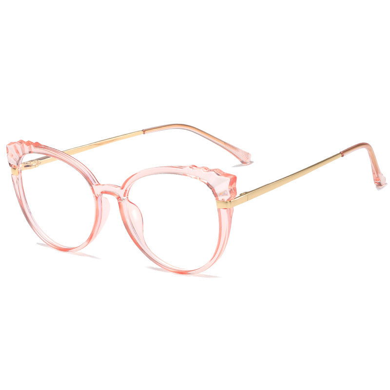 Damen modische Brille im eleganten Cat-Eye-Stil Karnz