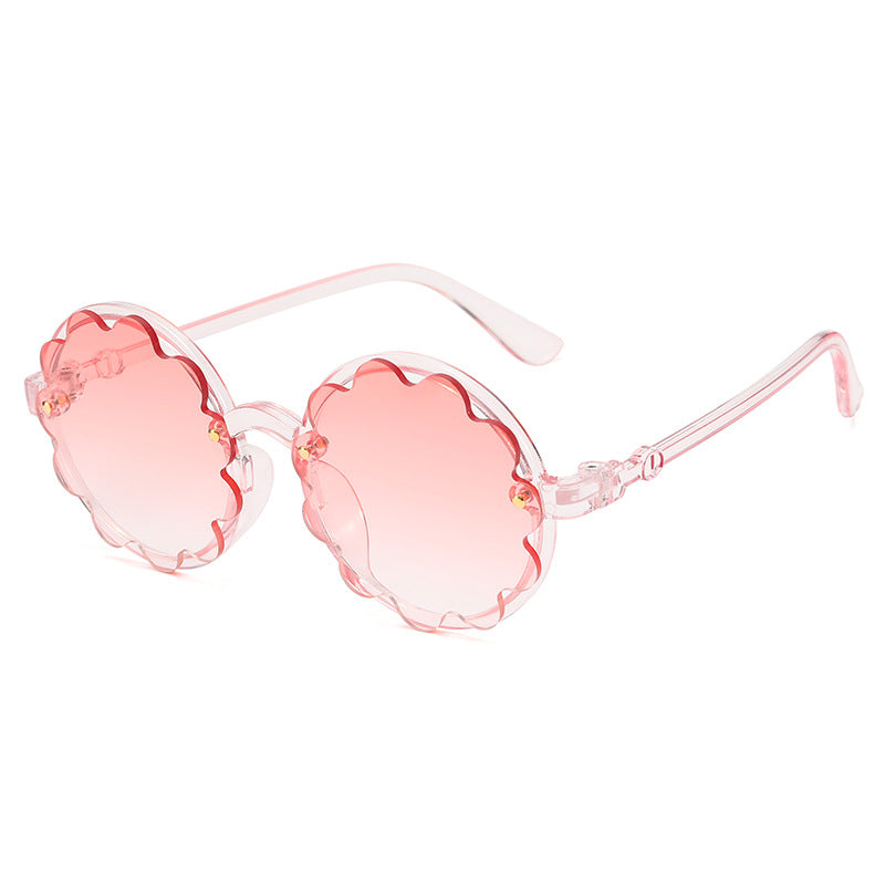 Damen verspielte Sonnenbrille mit floralem Design Karnz