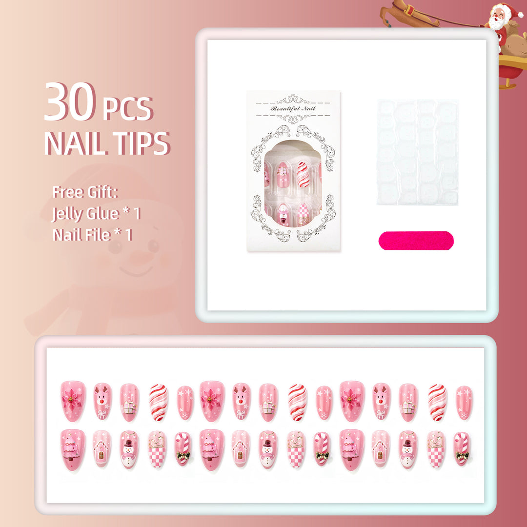 Urlaubs-Themen Dekorative Druck-Nagelset