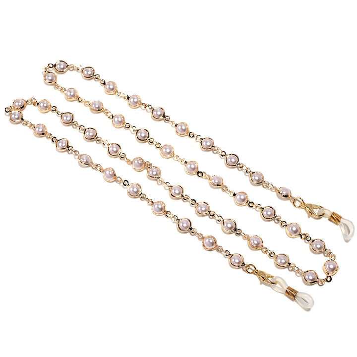 Elegante perlenverzierte Brillenleine Karnz