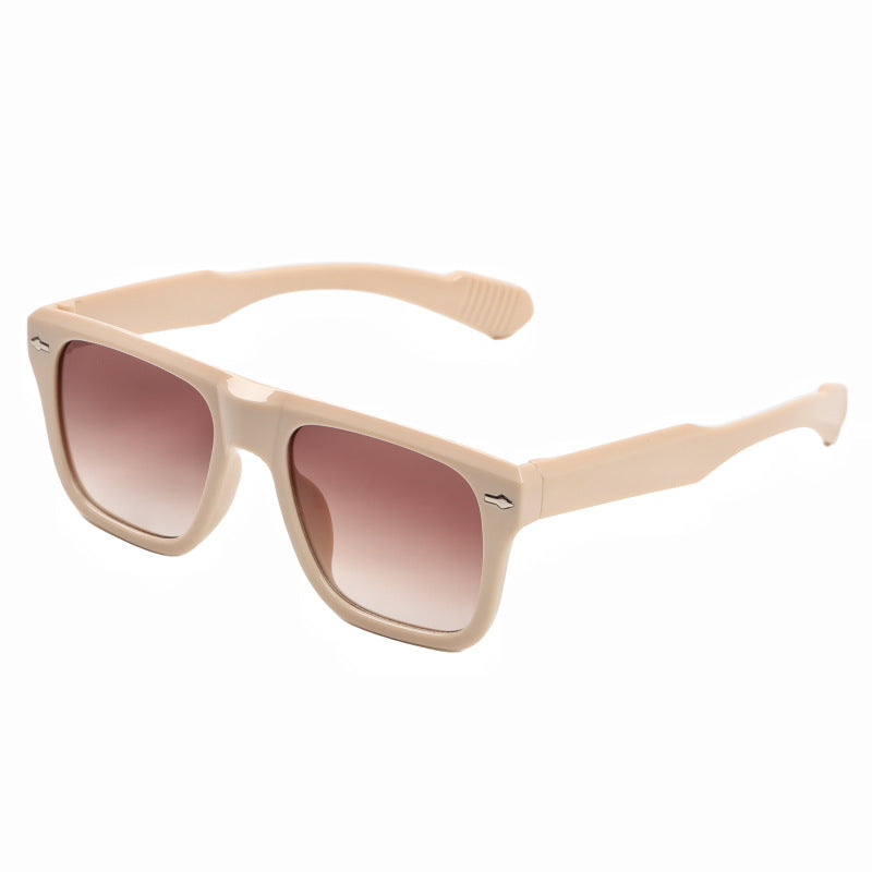 Damen stylische Sonnenbrille im modernen Oversized-Design Karnz