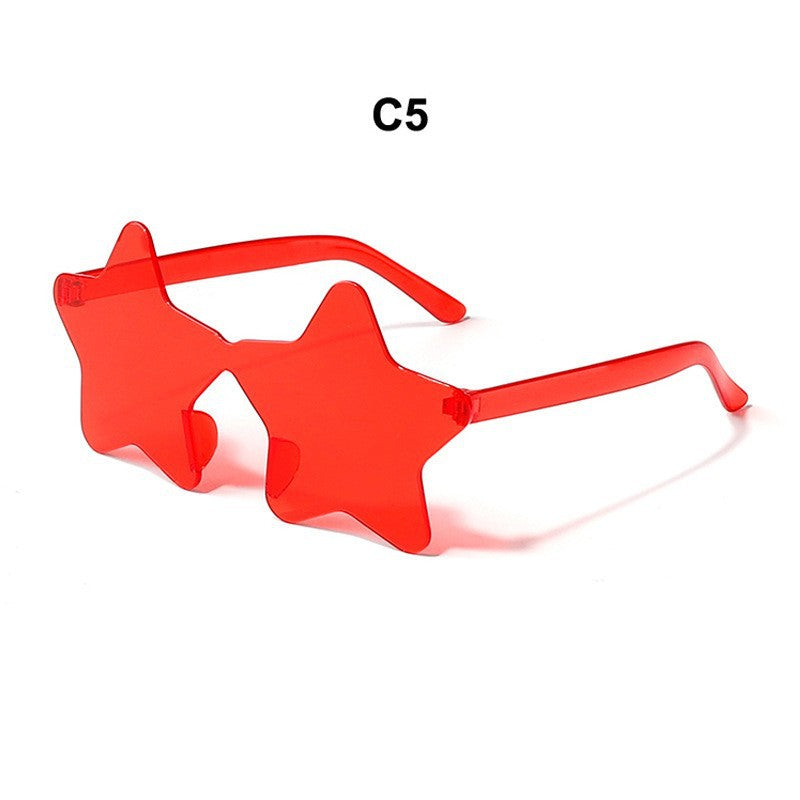 Damen Star-Shaped Sonnenbrille Karnz