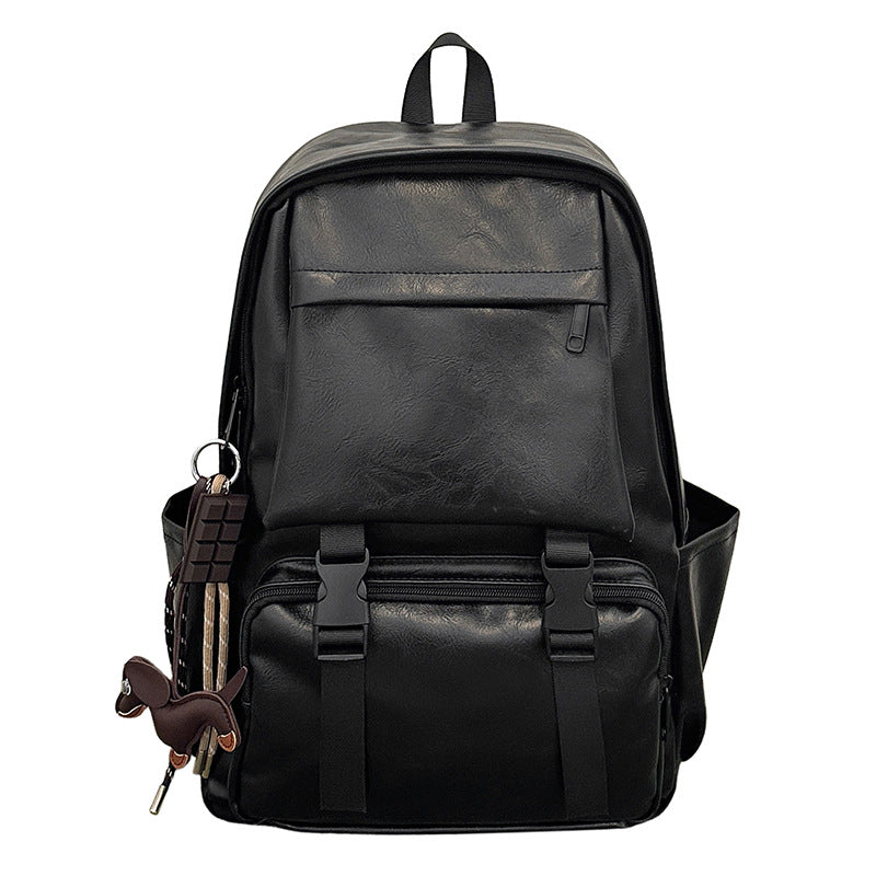 Vintage-Style Leder Rucksack Karnz