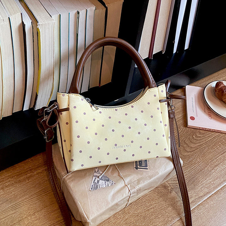 Polka Dot Stilvolle Mini-Handtasche