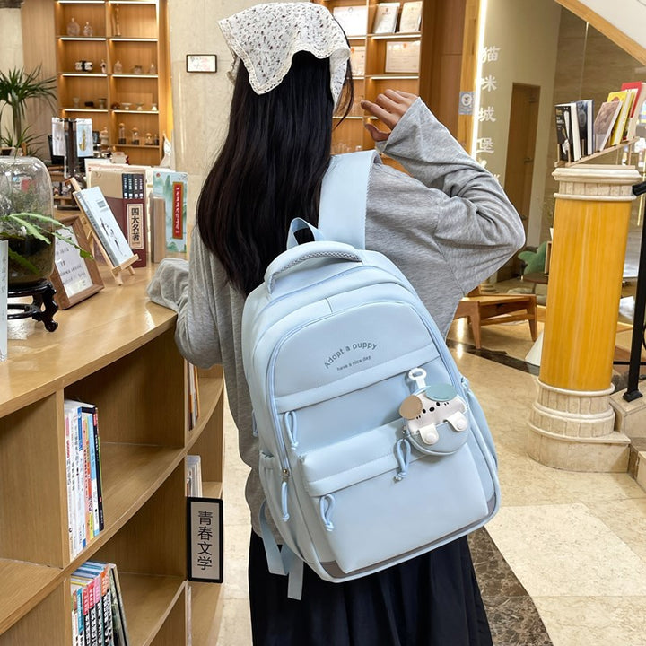 Verspielt Illustrierter Tier-Rucksack Karnz