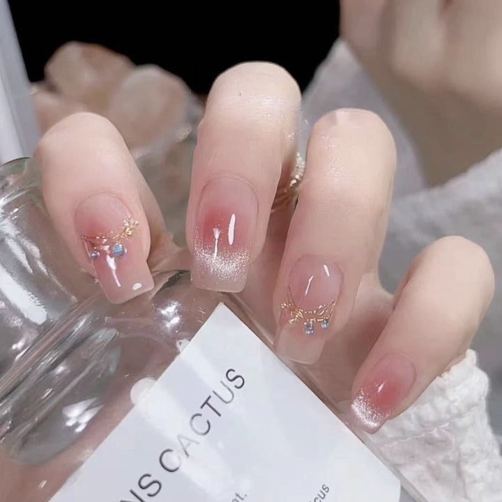 Elegantes Gradient Press-On Nail Set Karnz
