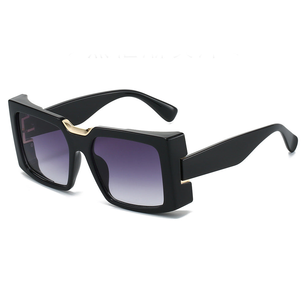 Damen Sonnenbrille im auffälligen geometrischen Design Karnz
