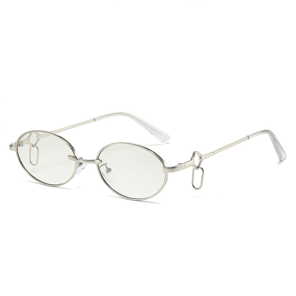Vintage-inspirierte runde Rahmen-Sonnenbrille Karnz