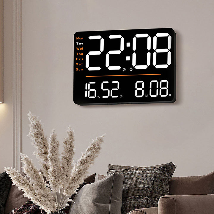 Digitaler Alarmwecker mit multifunktionaler Temperatur- und Wochentagsanzeige Karnz