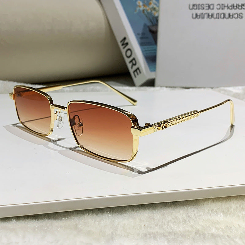 Damen elegante lässige Brille Karnz