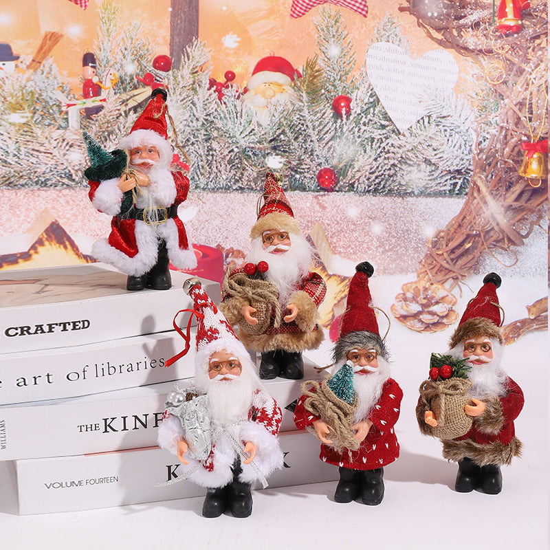 Dekorative Weihnachtsmannfigur mit hochwertiger Detailausarbeitung Karnz