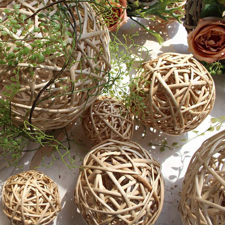 Dekorativer Naturmaterial Deko Ball Karnz