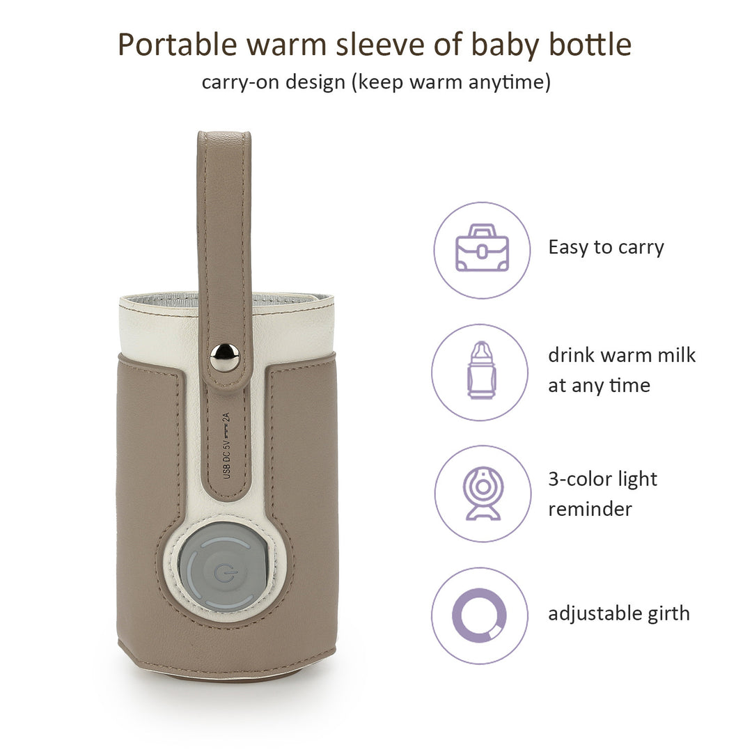 Elegante und Funktionale Flasche mit Lederhülle Karnz