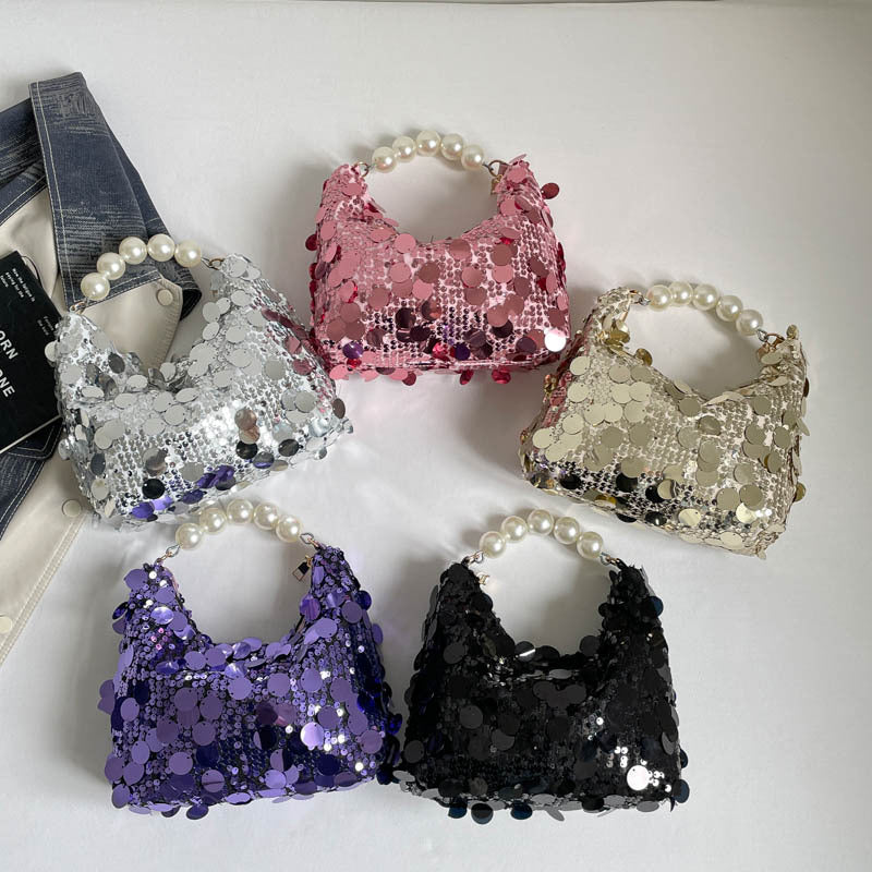 WoChic Glitzernde Abendhandtasche Karnz
