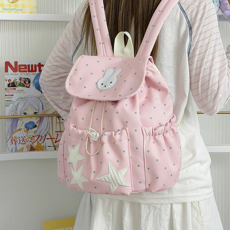 Verspielter Grafikdruck Rucksack Karnz 1791205578