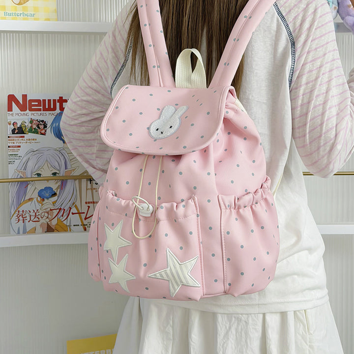 Verspielter Grafikdruck Rucksack Karnz 1791205578