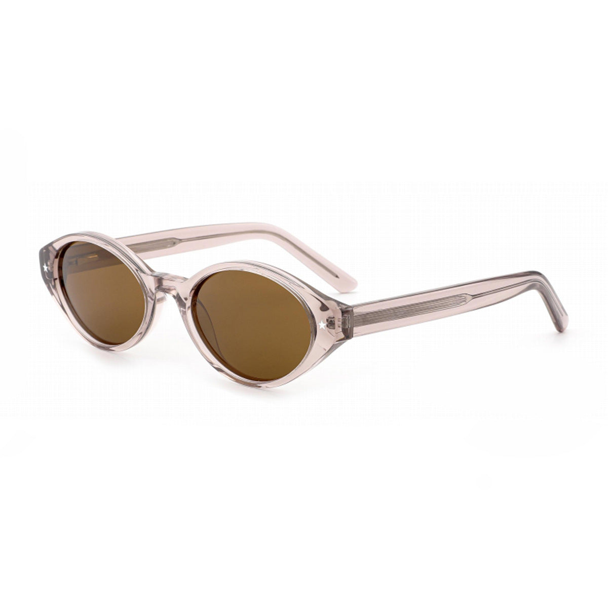 Damen Sonnenbrille im ovalen Retro-Design mit höchstem UV-Schutz Karnz