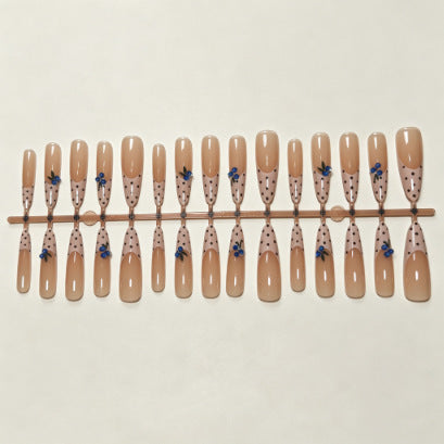 Chic Punkte Druck-Nagelspitzen Karnz