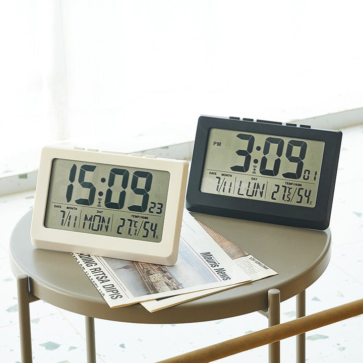 Digitaler Multifunktionswecker mit Hygrometer und Thermometer Karnz