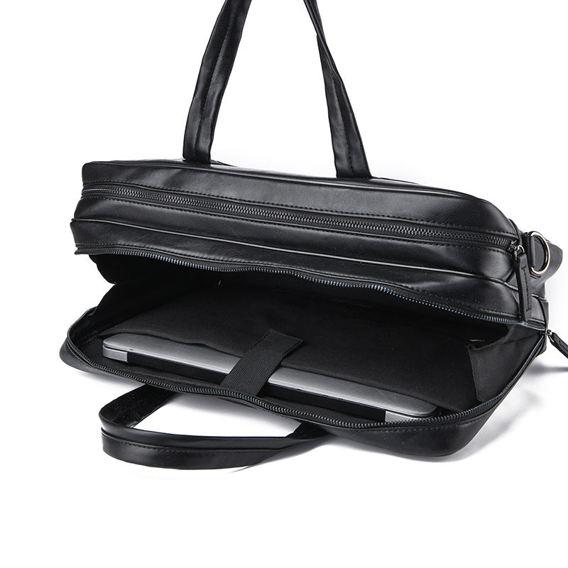 Professionelle Leder Aktentasche Karnz