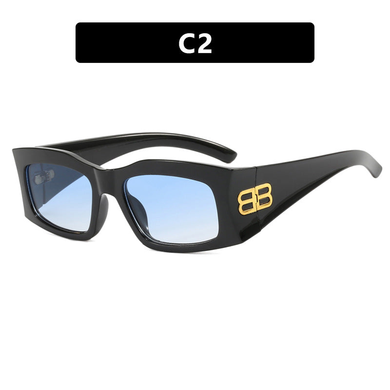 Damen modische Sonnenbrille mit kantigem Rahmen und Polarisierten Gläsern Karnz