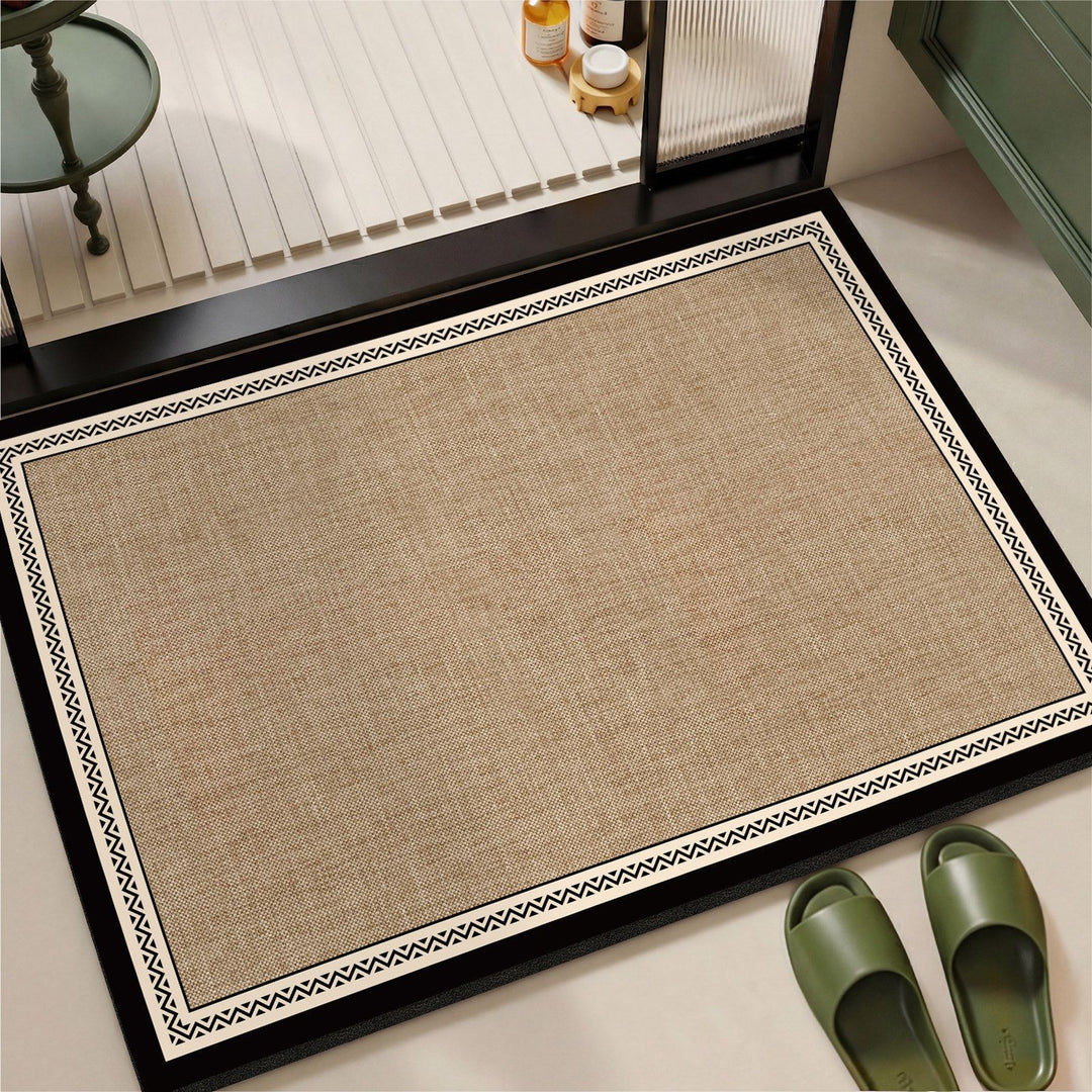Elegante Vintage Blumenmuster Bereichsmatte