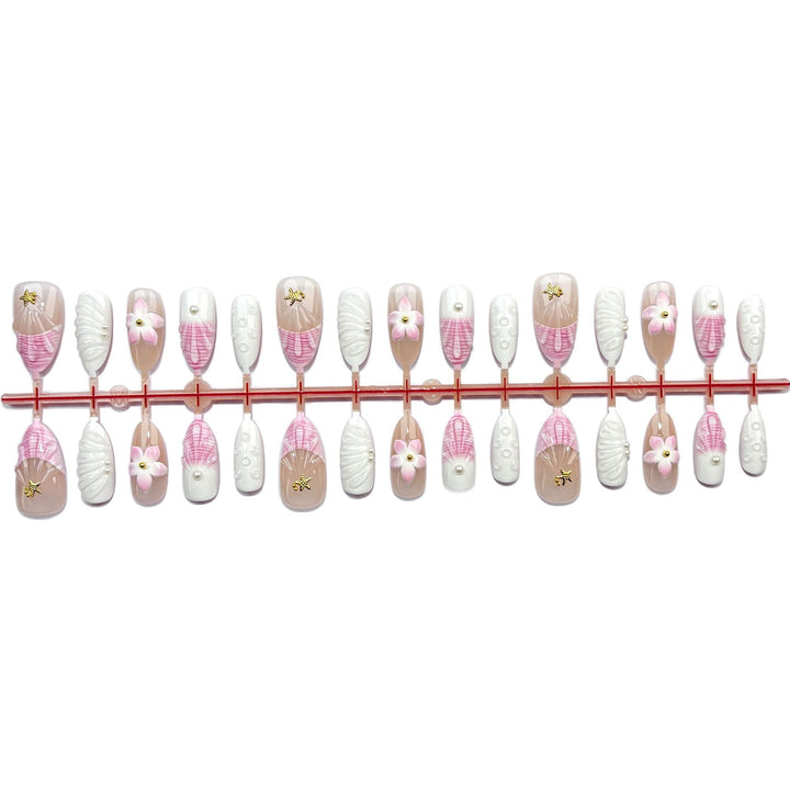 Künstlerische Press-On-Nageldesign-Kollektion