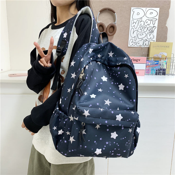 Mädchen Sternmuster Rucksack Karnz