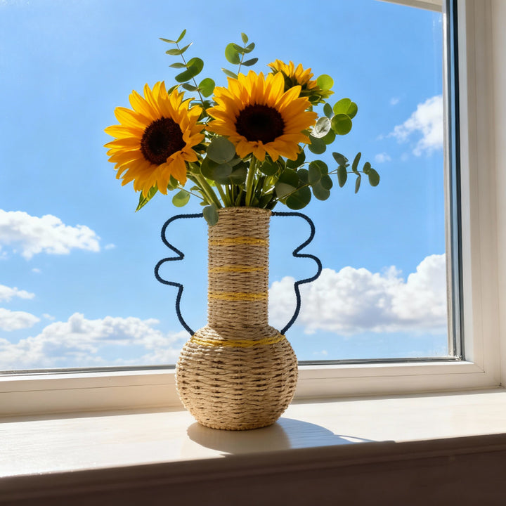 Dekorative Gewebte Blumenvase Karnz