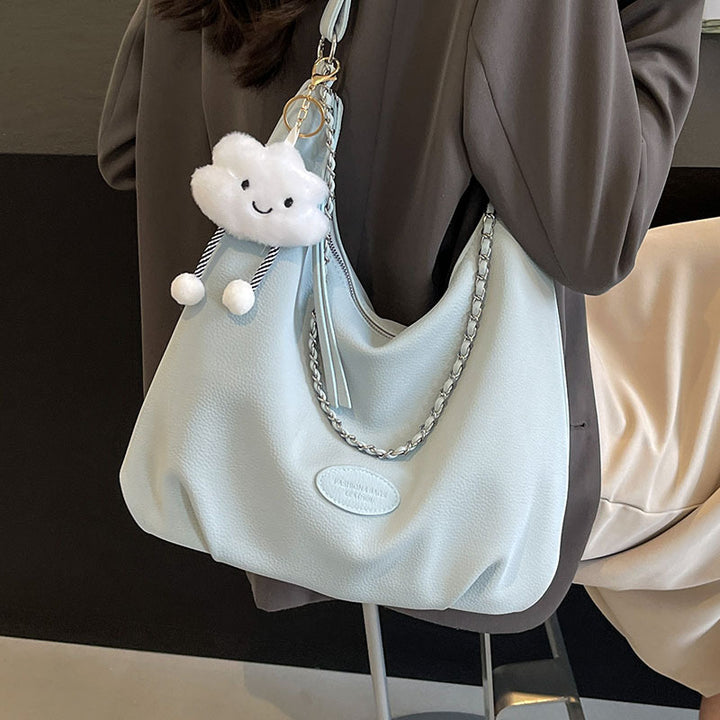 Weiche Leder Schlabberige Schultertasche