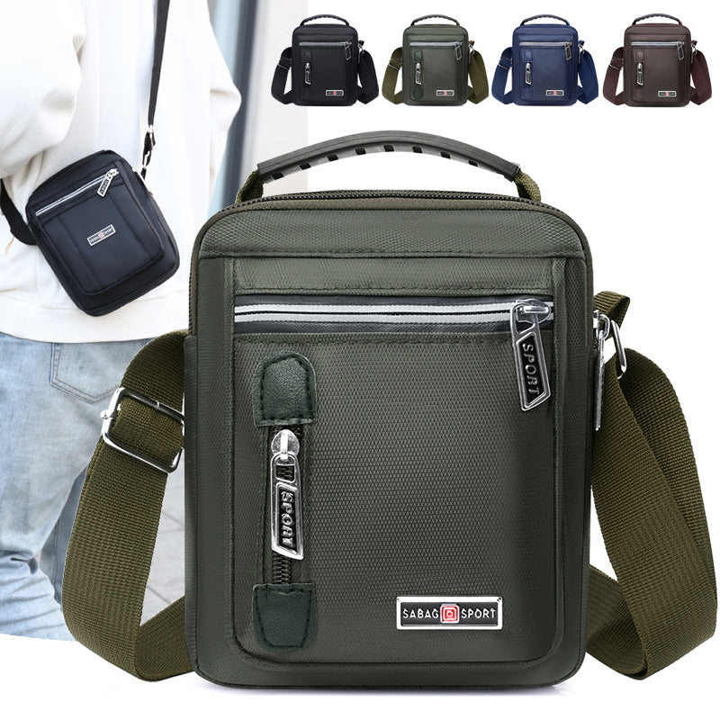 Strukturierte Crossbody-Organizer-Tasche