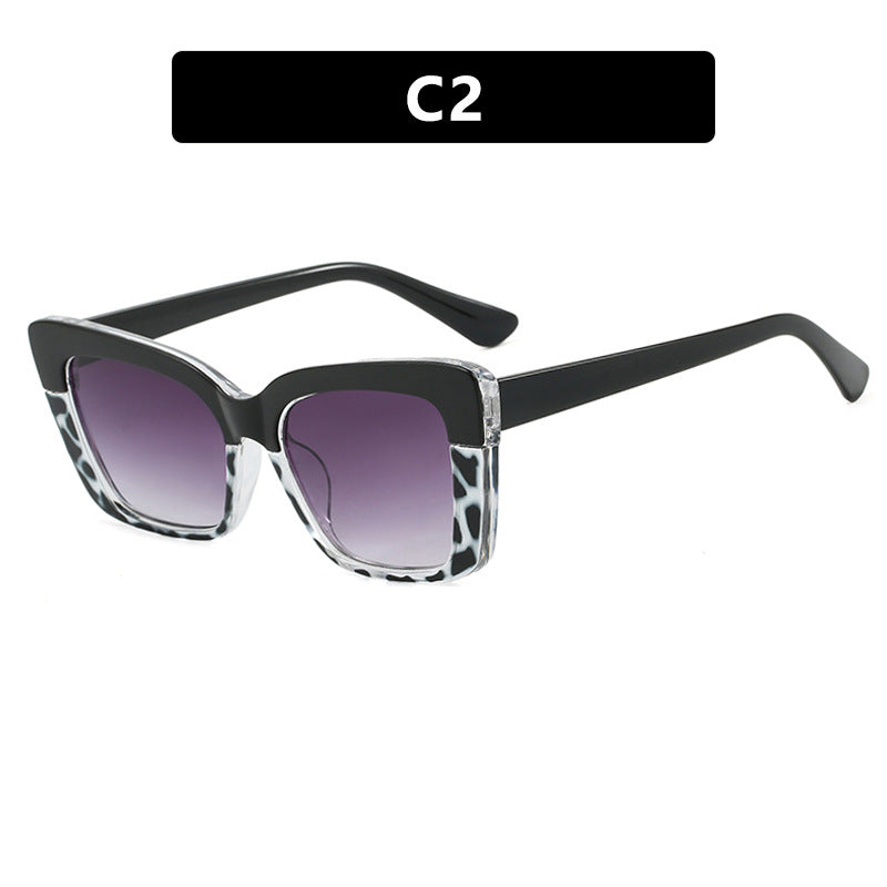 Damen modische Brille im trendigen Geometrie-Design Karnz