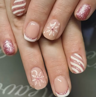Festliches Feiertags-Nagelkunst-Set Karnz