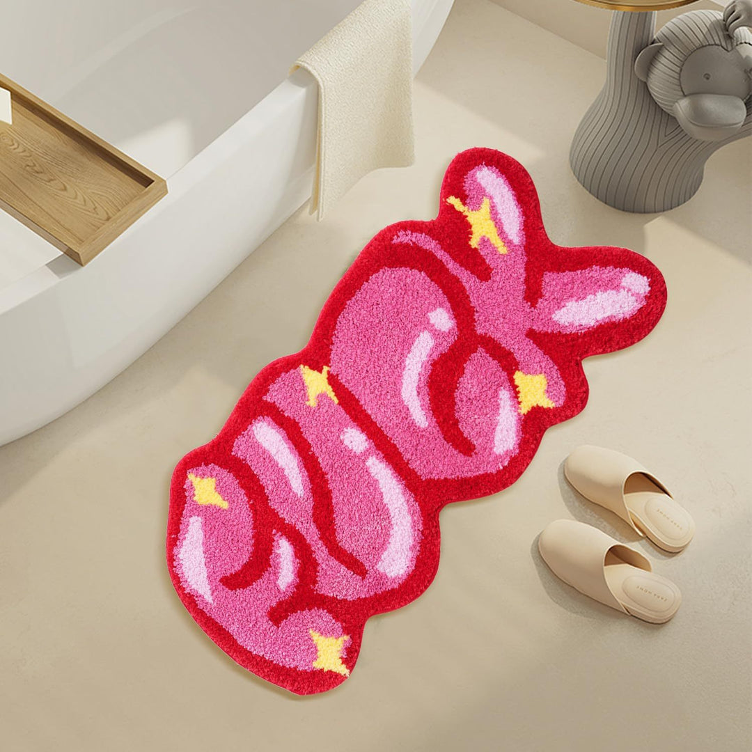 Cute Bunny-Förmige Badmatte Karnz