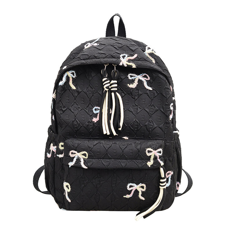 Kreativer Rucksack mit Schleifenmuster Karnz