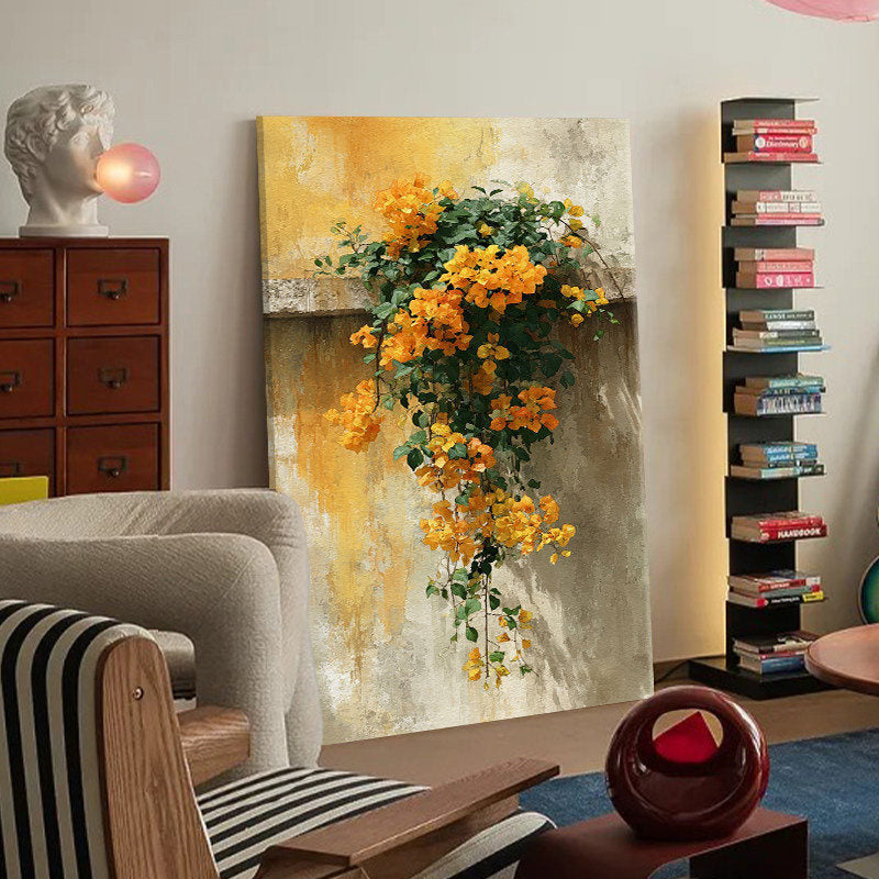 Abstrakte, von der Natur inspirierte Leinwandkunst