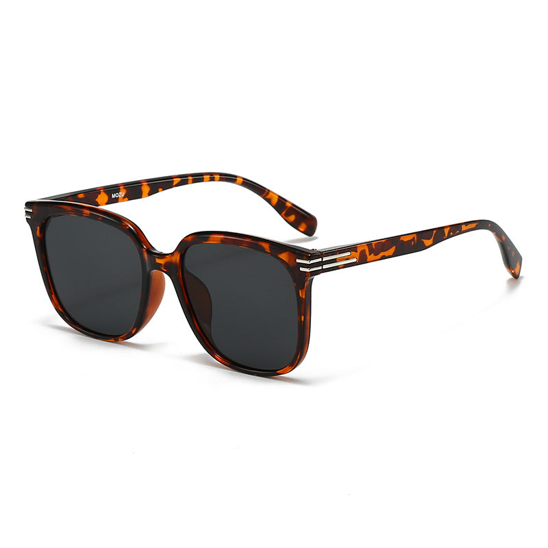 Premium Übergroße Quadratische Rahmen Sonnenbrille