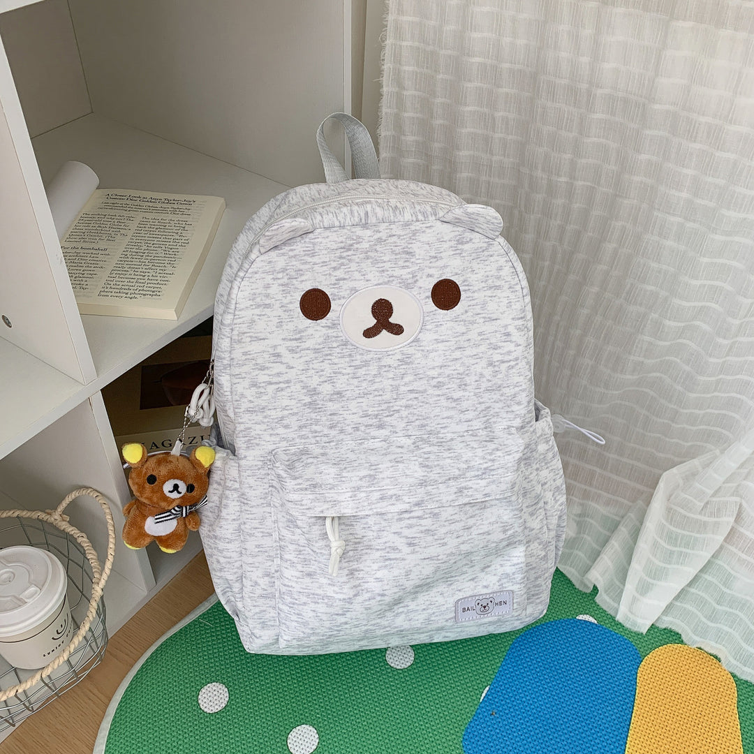 Cute Cartoon-Character Plüsch-Rucksack