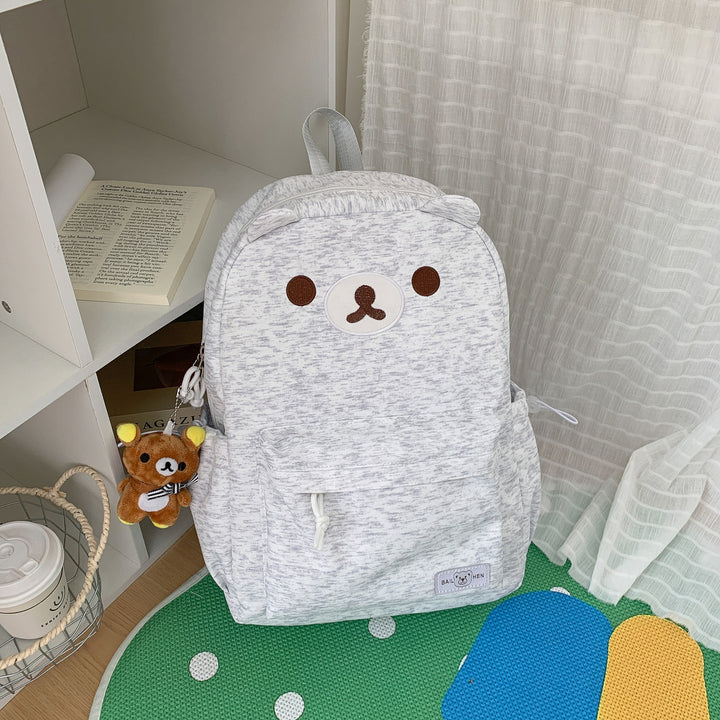 Cute Cartoon-Character Plüsch-Rucksack