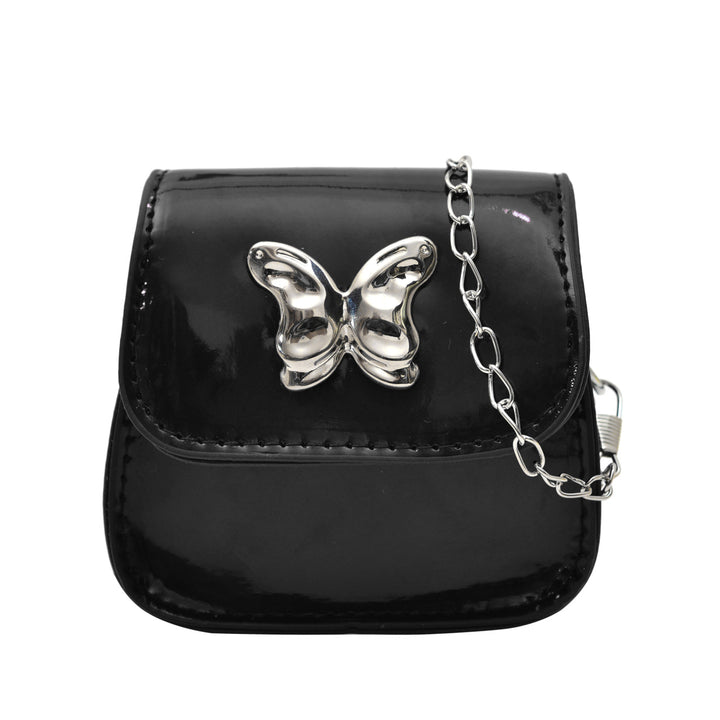 WoStylish Schmetterlingsverschluss Mini-Handtasche Karnz