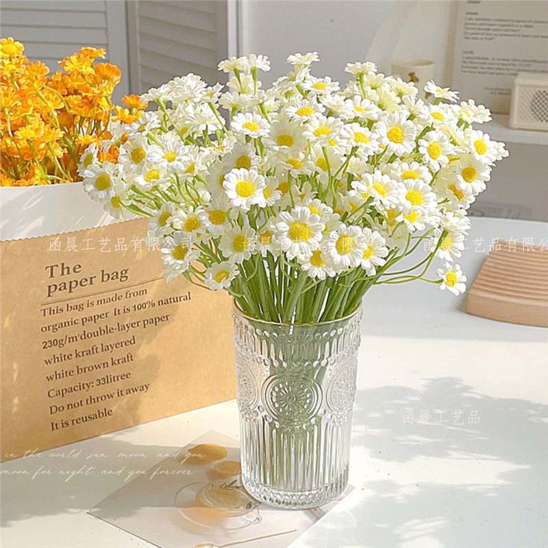 Realistische Gänseblümchen Blumenstrauß