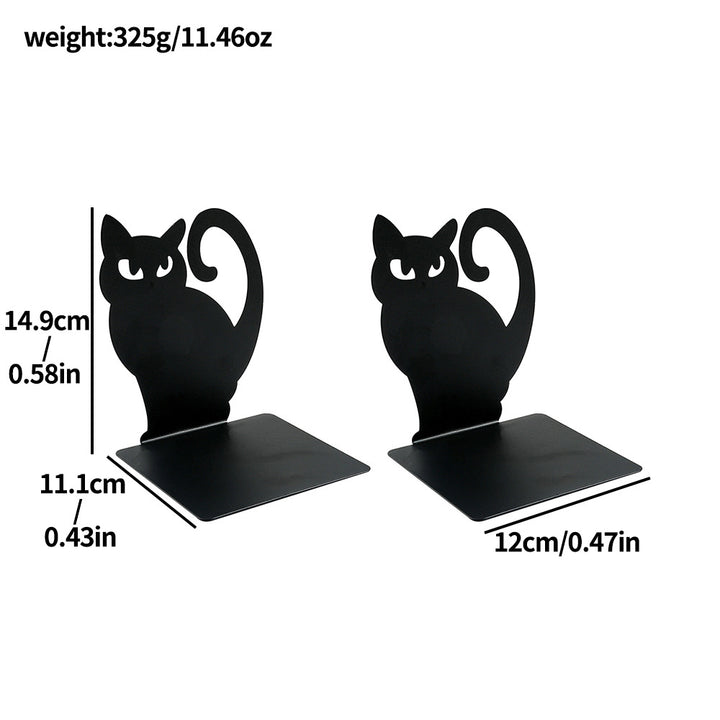 Dekorative Katzenbuchstützen