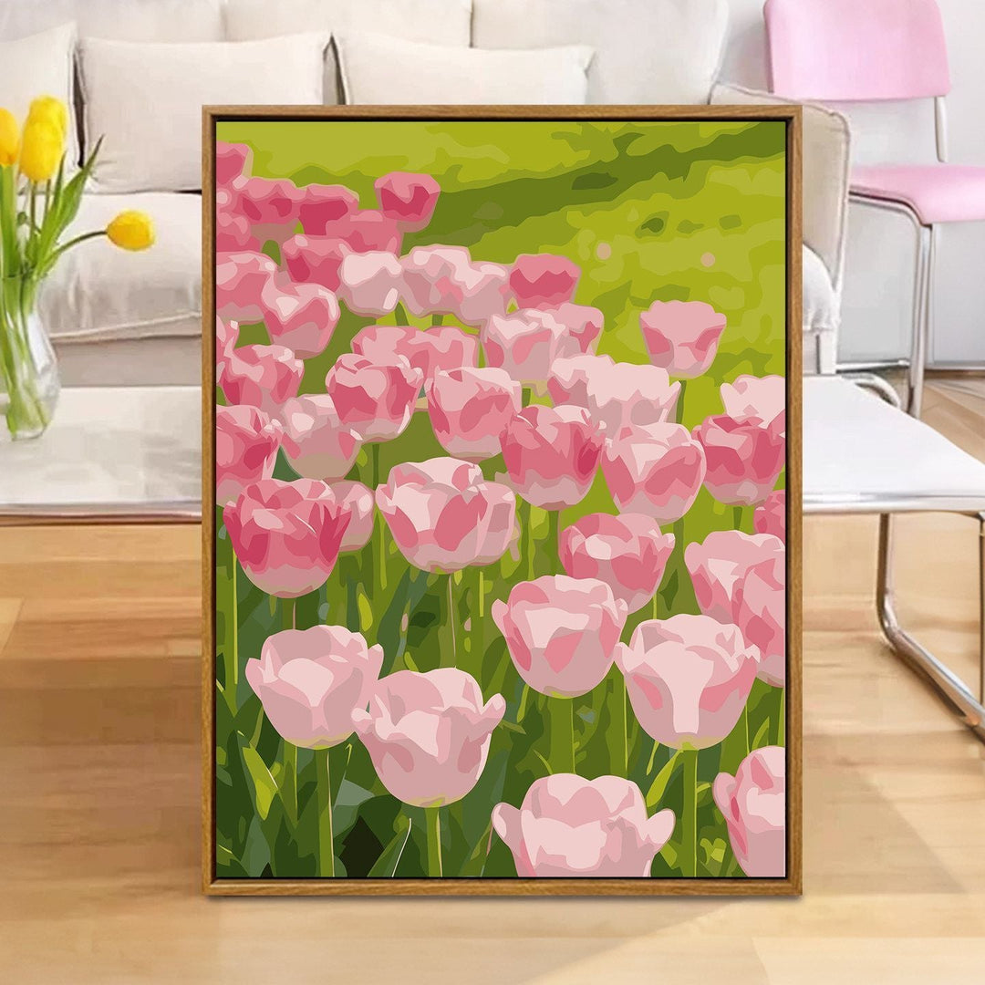 Floral Reflection Leinwanddruck Karnz