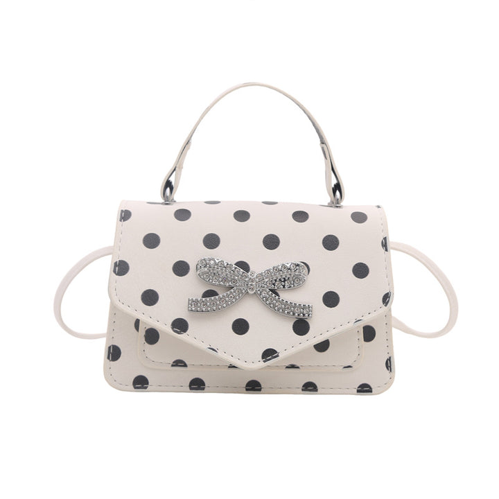WoElegant Polka Dot Handtasche Karnz