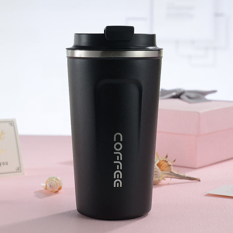 Damen stilvoller Kaffeebecher mit doppelter Wand Isolierung Karnz