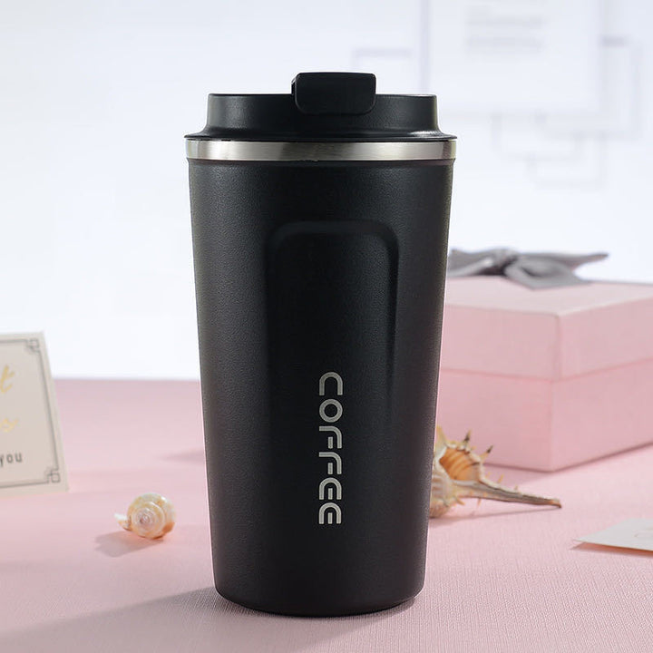 Damen stilvoller Kaffeebecher mit doppelter Wand Isolierung Karnz